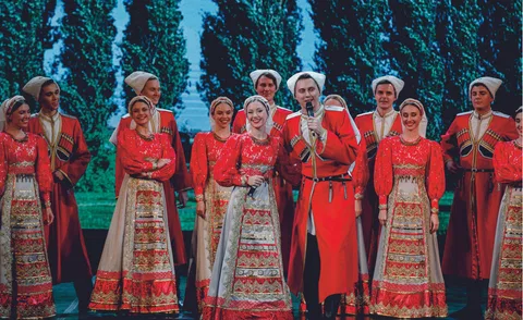 "Народные хиты от ансамбля Ивушка" концертГКА "Ивушка"