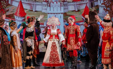 «Царевна-Лягушка». Музыкально-театрализованное представление ГКА «Ивушка» для детей