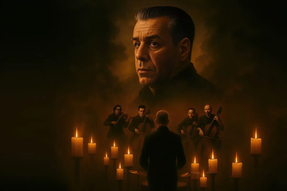 Симфония Раммштайн при свечах