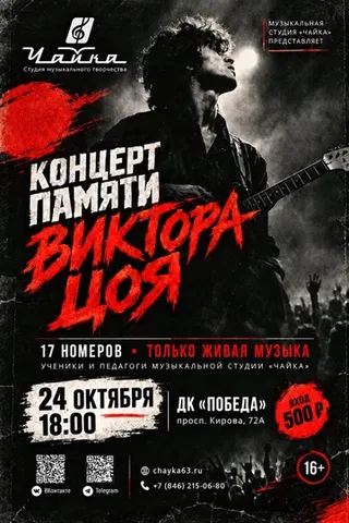Концерт памяти Виктора Цоя