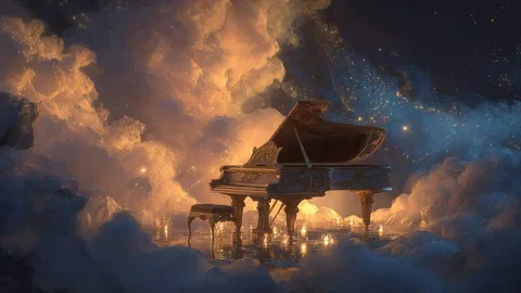 Музыка ночи. Рояль, скрипка, голос при свечах