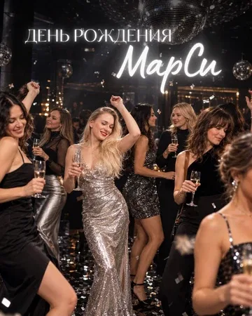 Вечеринка в честь Дня рождения МарСи