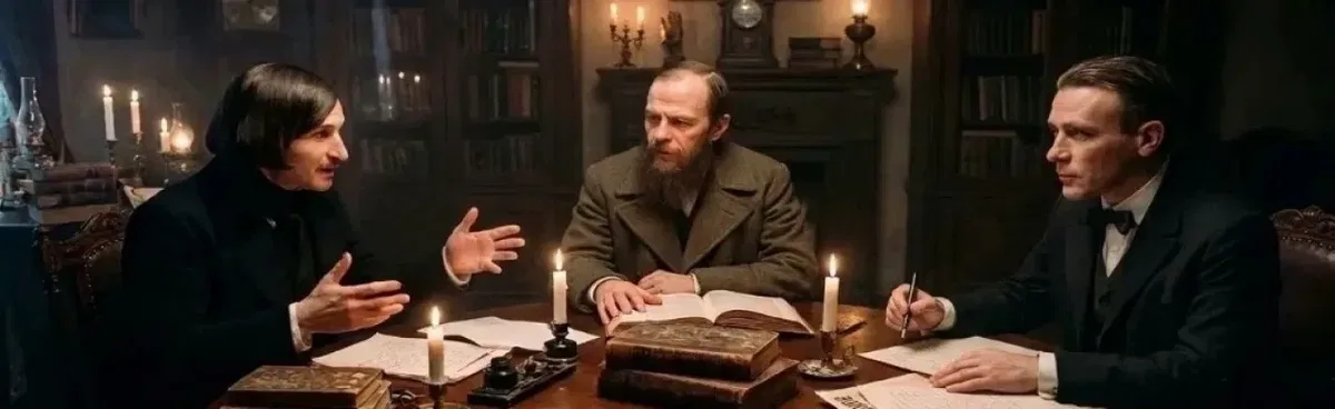 Три мастера: Булгаков vs Гоголь vs Достоевский